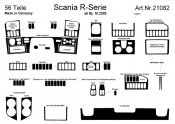 Instrumentdekor Scania R Softpanel Aut klima