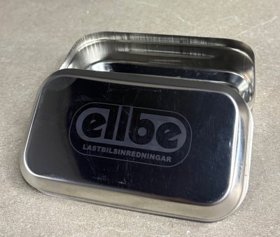 Matlådor i Rostfritt med din egen logga 5st